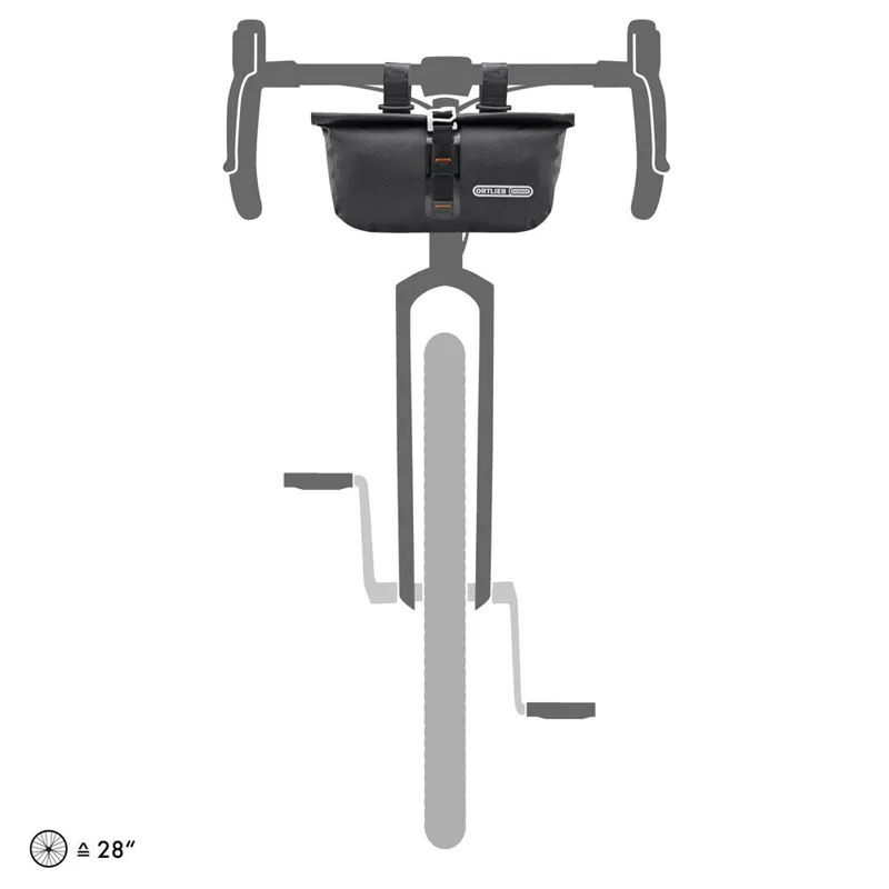 Ortlieb Waterproof Bicycle Handlebar Accessory-Pack in Black-5